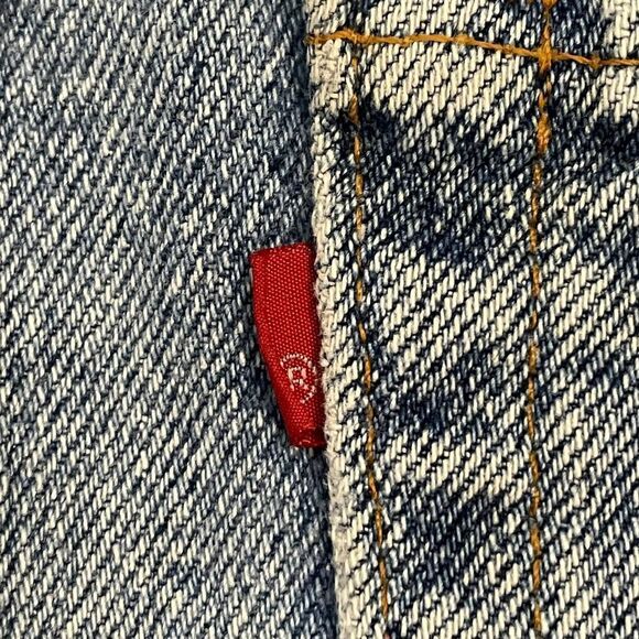 Vintage 90s Levi’s Mens Straight Leg Made in USA 32 x 30 - Picture 6 of 8